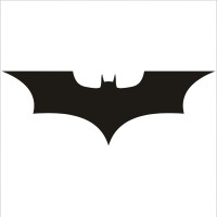 Batman Black Decal Truck Bumper Window Vinyl Sticker 